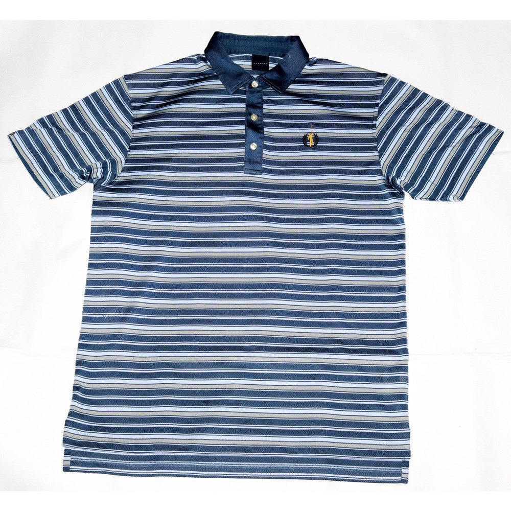 Dunning Golf Men's Short‎ Sleeve Golf Polo Shirt Size Large